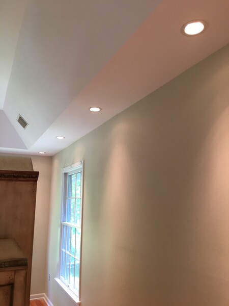 Interior Painting being performed by an experienced painter.