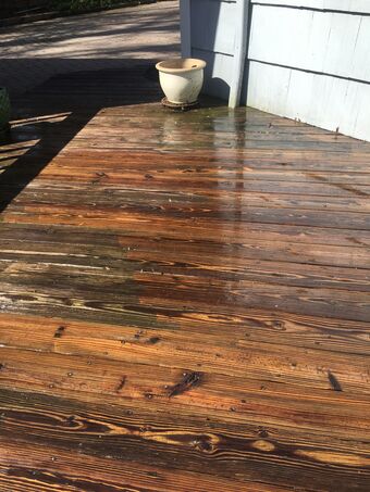 Before and After Pressure Washing in Dover, NJ (2)