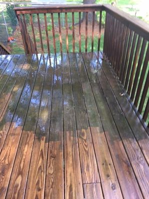 Pressure washing in Unionville, NY by Andy Painting Service Contractor.